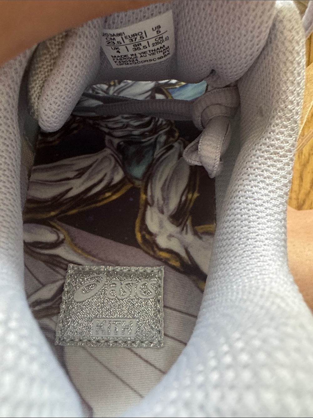 KITH x MARVEL women’s 6.5 men’s 5 asics gel KAYANO - Picture 5 of 8